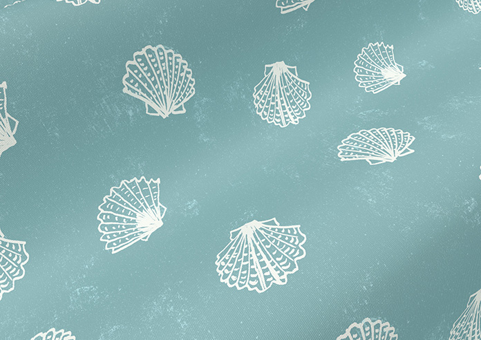 Periwinkle, Aqua - Roller Blind - Image 4